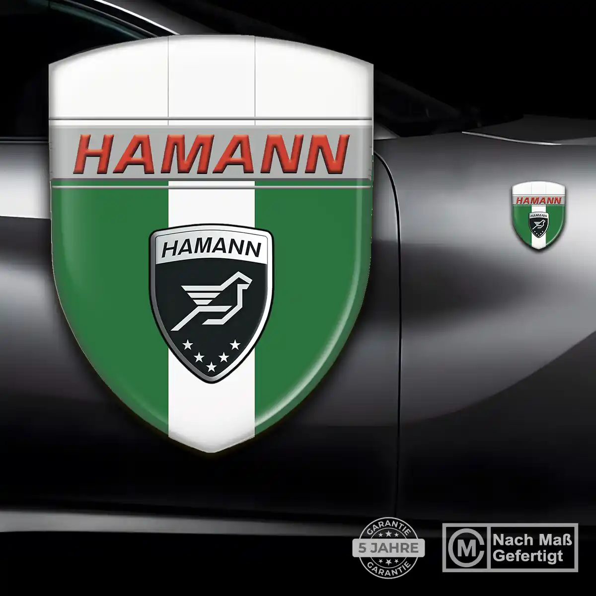 Hamann Wappen Aufkleber Emblem Auto Premiumqualität