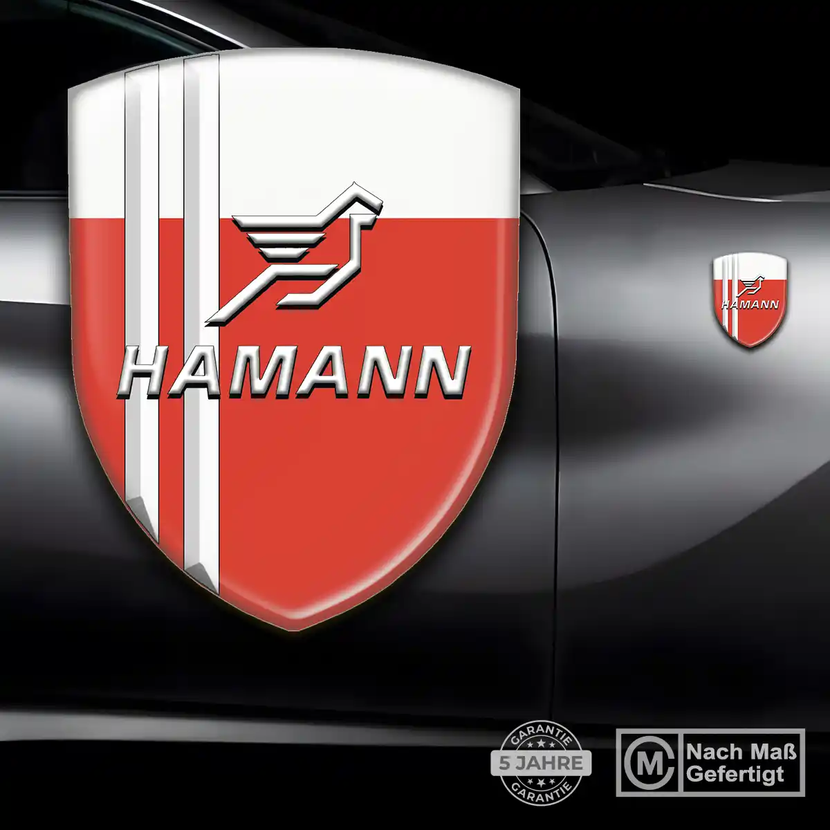 Hamann Wappen Aufkleber Emblem Auto Stilvolles Design
