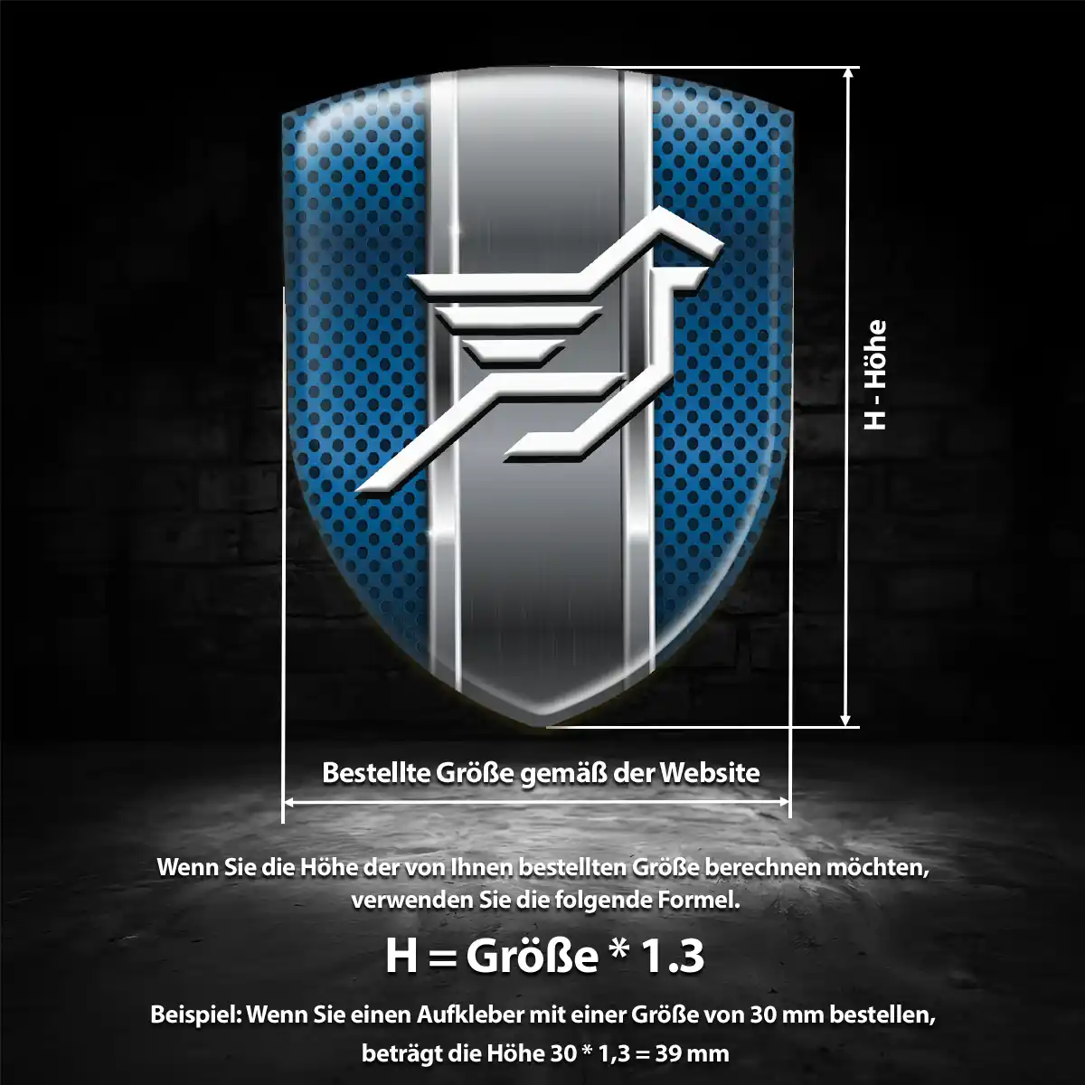 Hamann Wappen Aufkleber Emblem Überzeugende Qualität