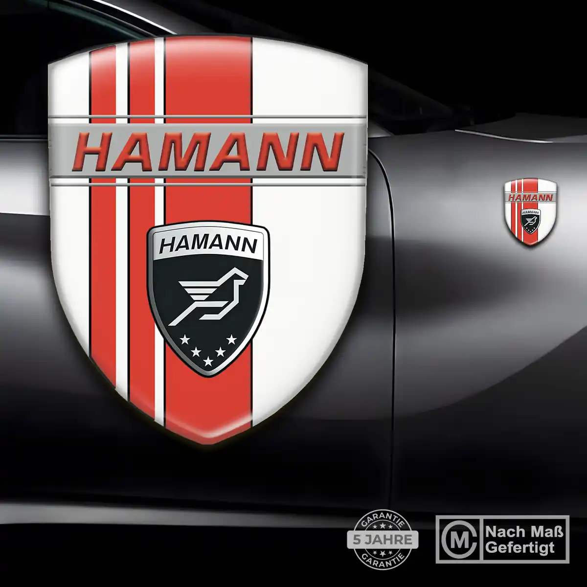 Hamann Wappen Aufkleber Emblem Exterieurdesign