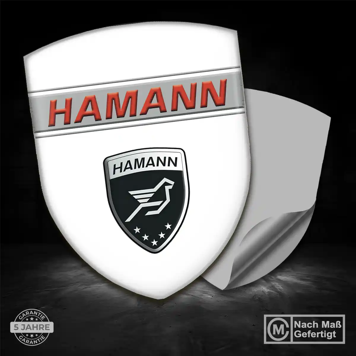 Hamann Wappen Aufkleber Emblem Höchste Qualität