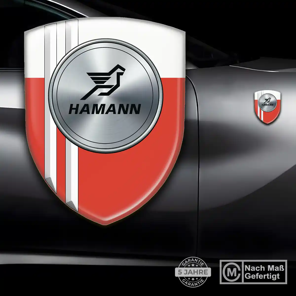 Hamann Wappen Aufkleber Emblem Hohe Qualität