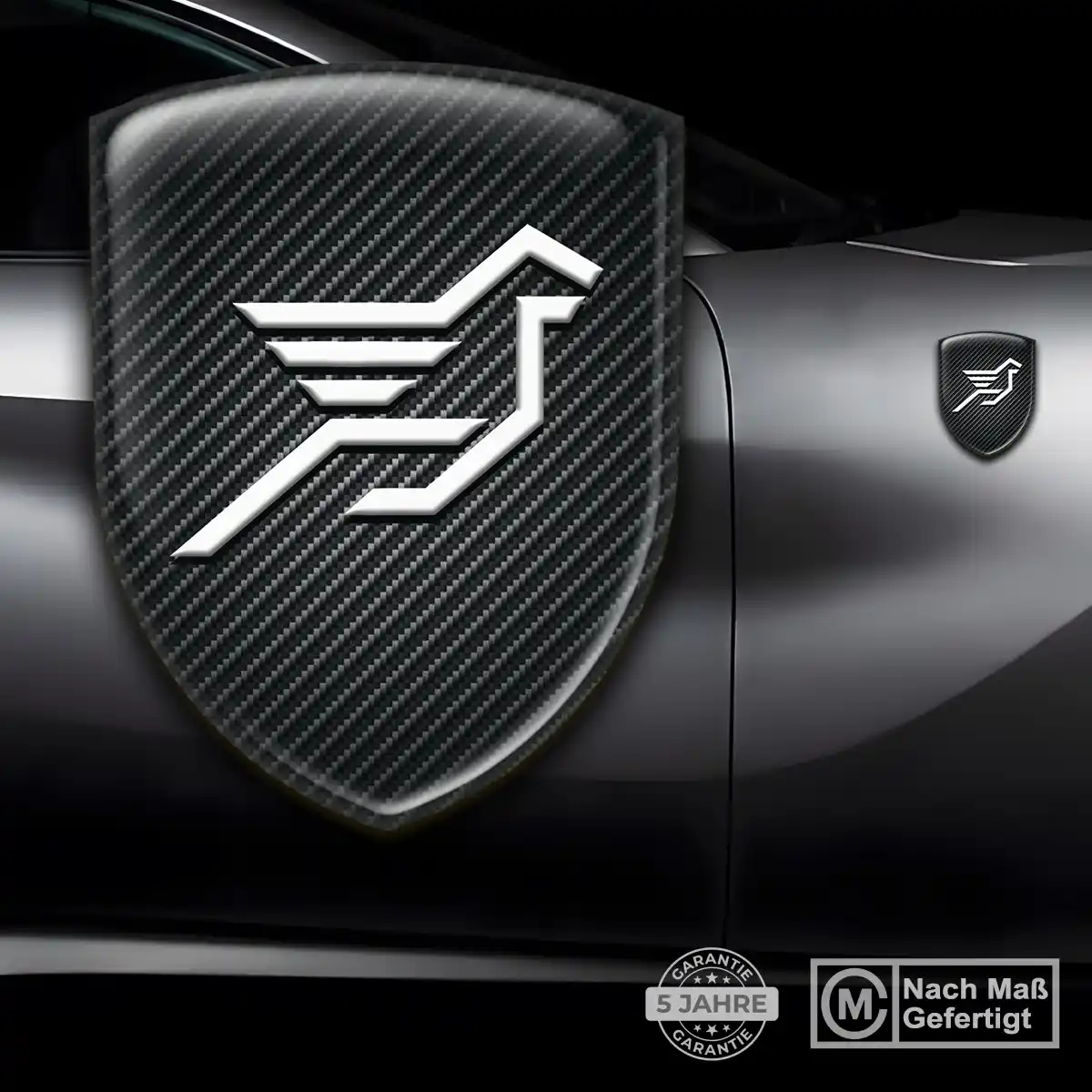 Hamann Wappen Aufkleber Emblem Interieurdesign