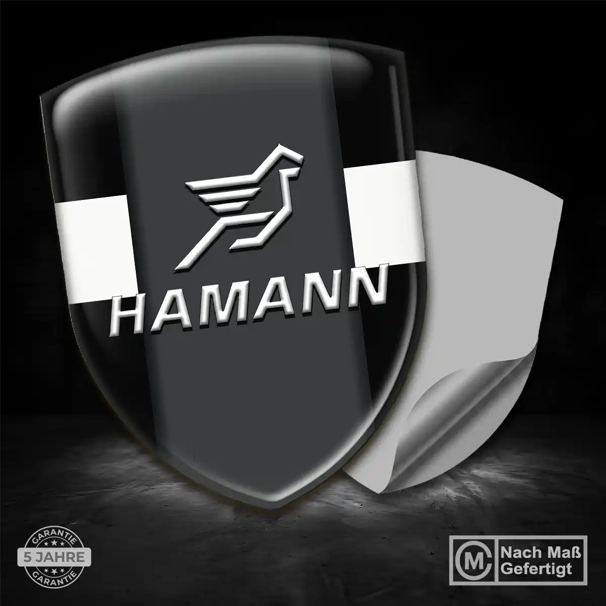 Hamann Wappen Aufkleber Emblem Limitierte Auflage