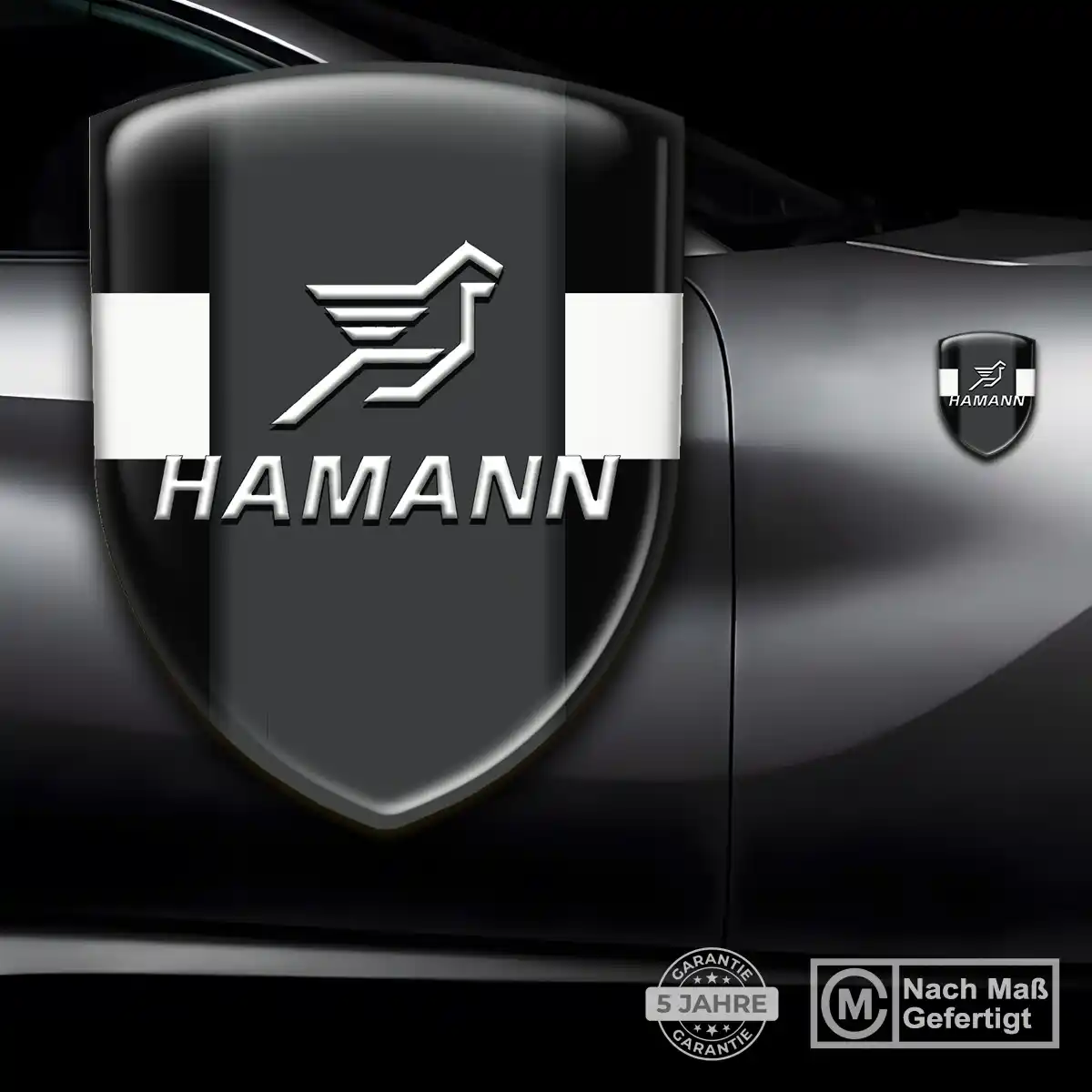 Hamann Wappen Aufkleber Emblem Limitierte Auflage