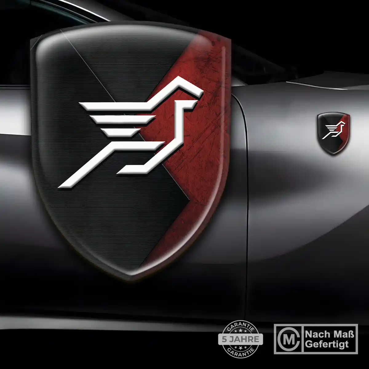 Hamann Wappen Aufkleber Emblem Premiumqualität