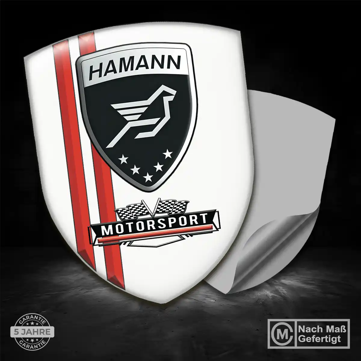 Hamann Wappen Aufkleber Emblem Spitzenqualität