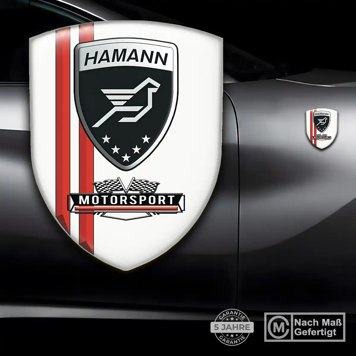 Hamann Wappen Aufkleber Emblem Spitzenqualität