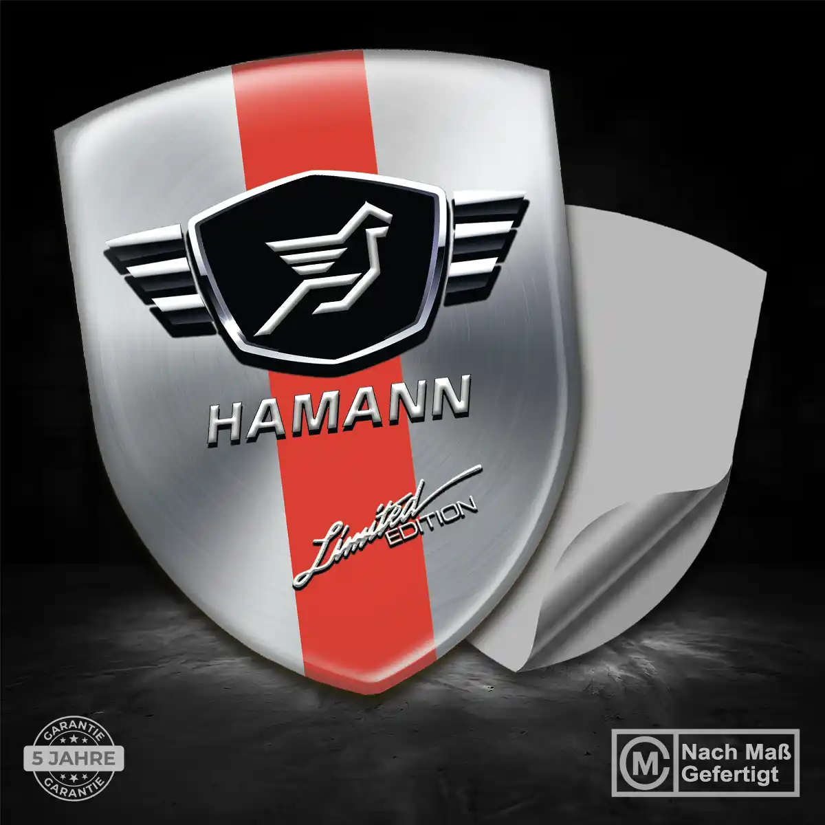 Hamann Wappen Aufkleber Emblem Stilvolles Design