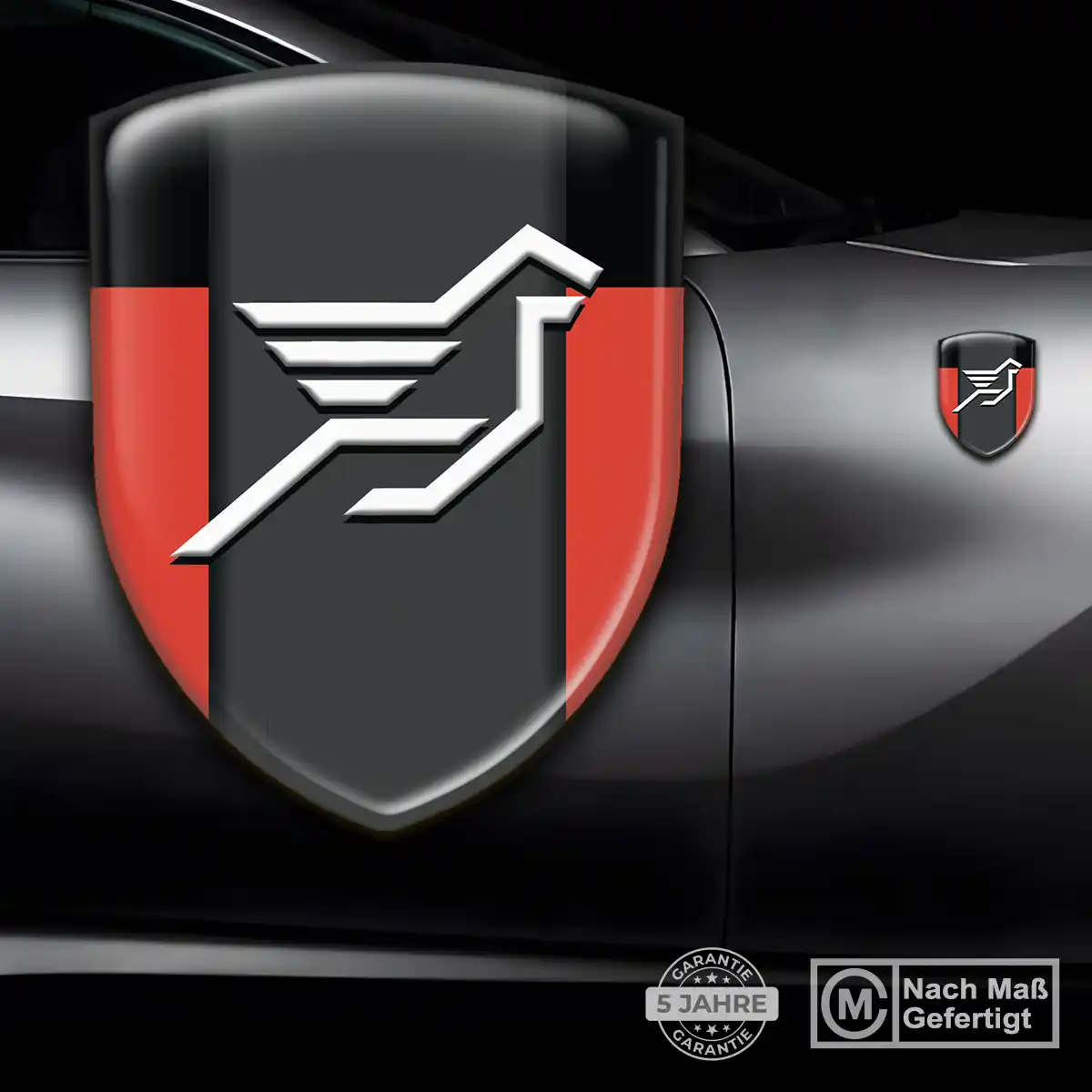 Hamann Wappen Aufkleber Erstklassige Qualität