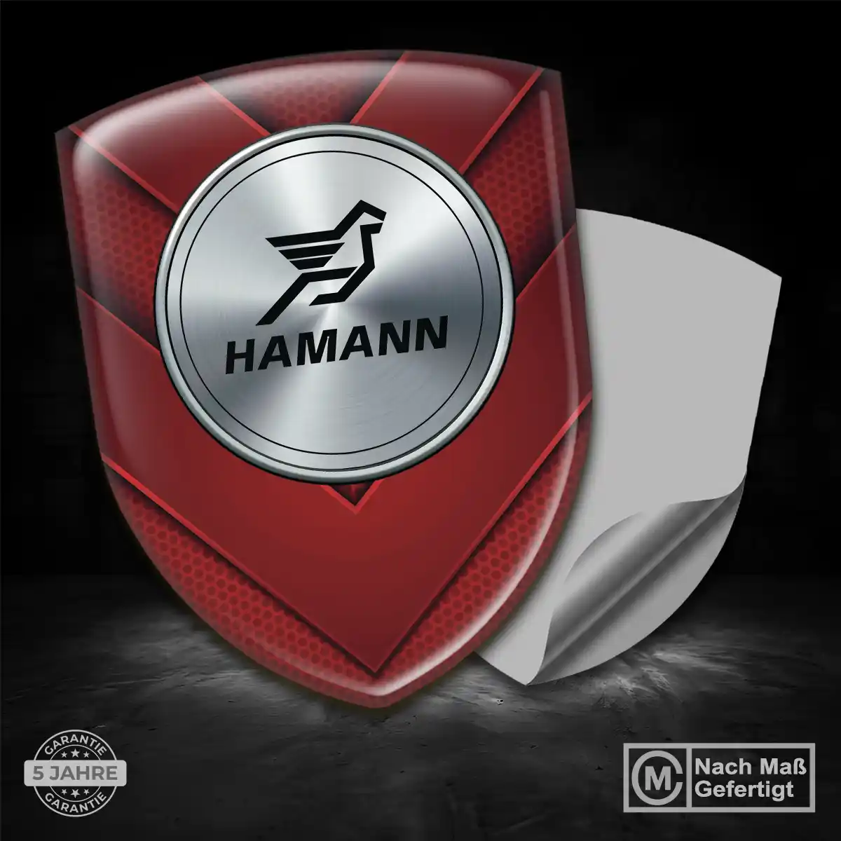 Hamann Wappen Aufkleber Exterieurdesign