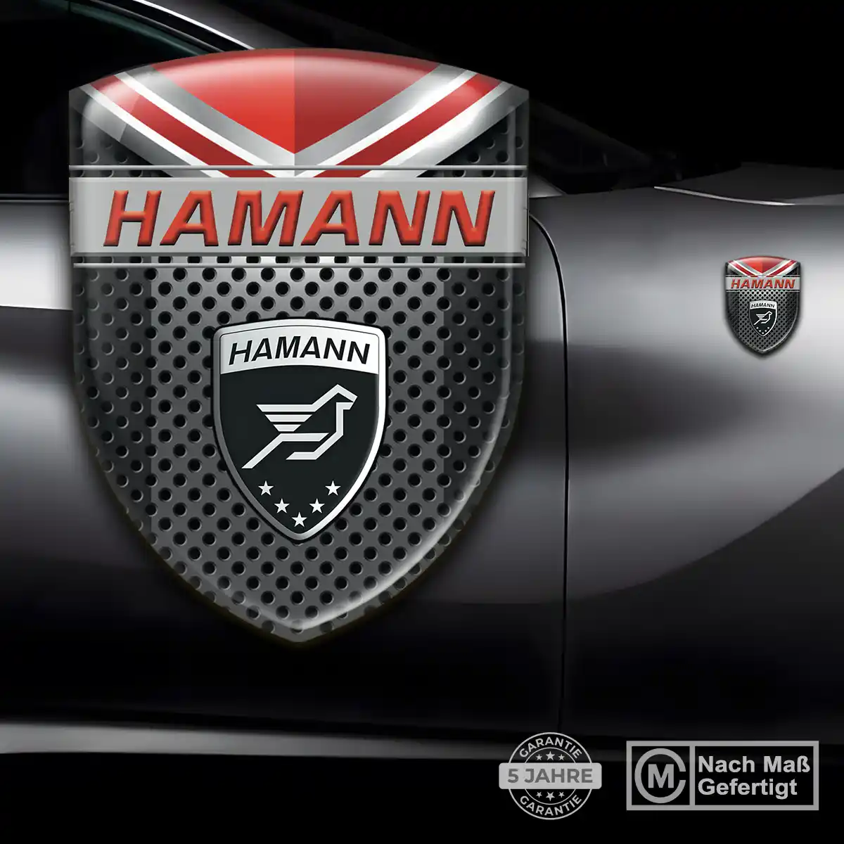 Hamann Wappen Aufkleber Höchste Qualität