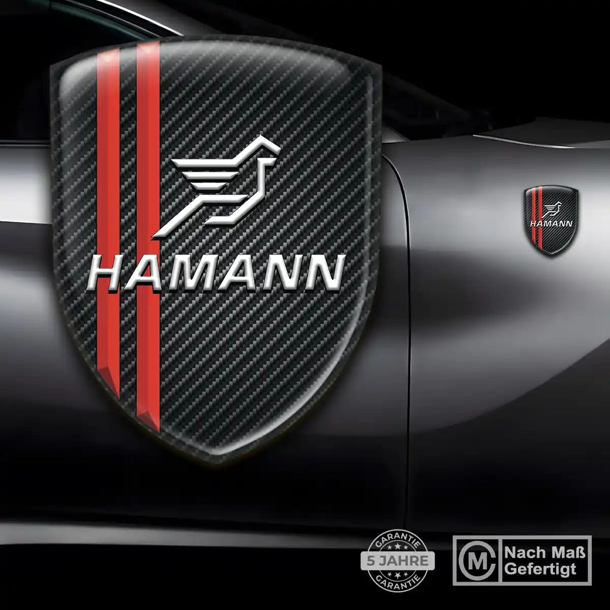 Hamann Wappen Aufkleber Hohe Qualität