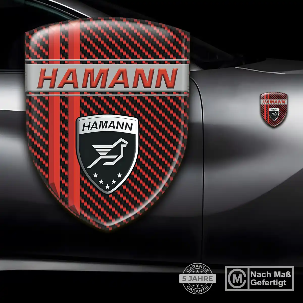 Hamann Wappen Aufkleber Limitierte Auflage