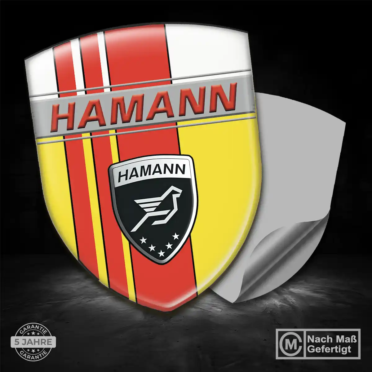Hamann Wappen Aufkleber Luxus-Edition