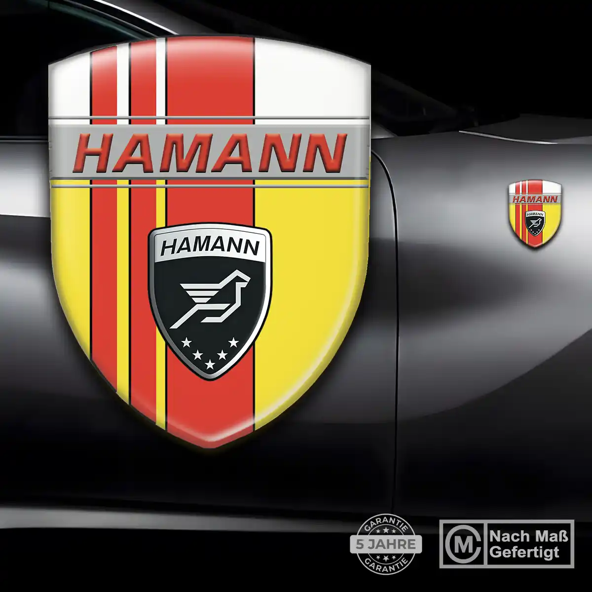 Hamann Wappen Aufkleber Luxus-Edition
