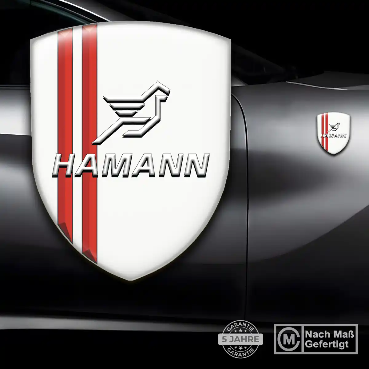 Hamann Wappen Aufkleber Markenedition