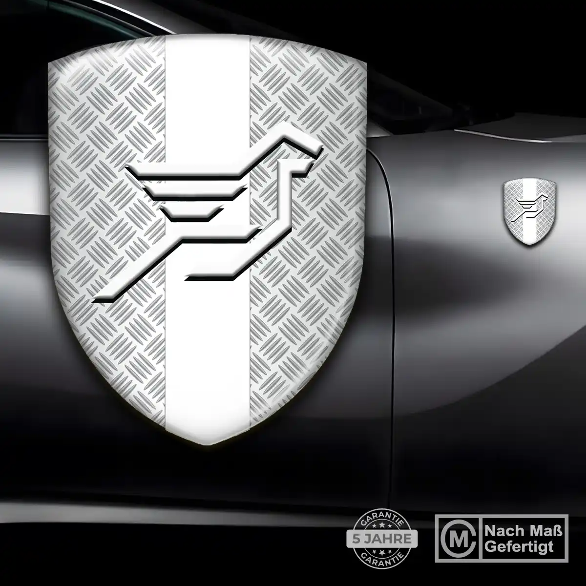 Hamann Wappen Aufkleber Modernes Design