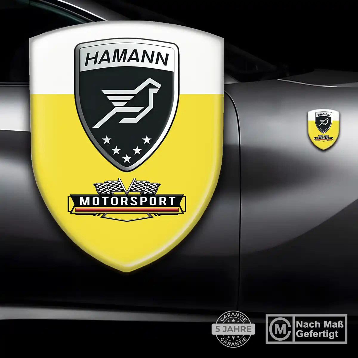 Hamann Wappen Aufkleber Premium-Edition