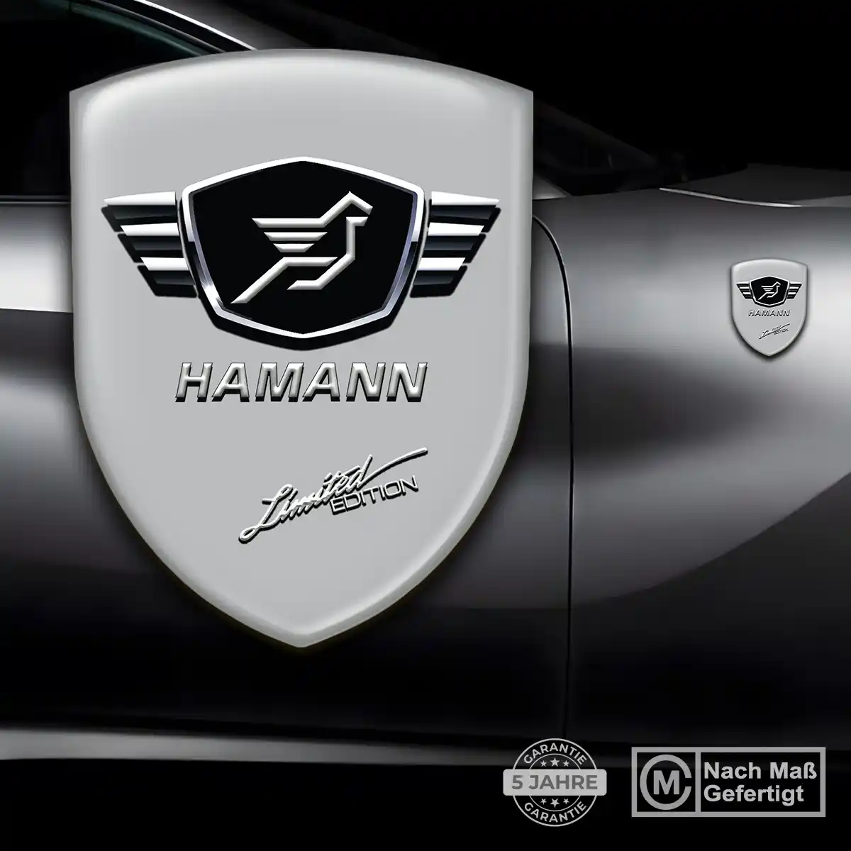 Hamann Wappen Aufkleber Spitzenqualität