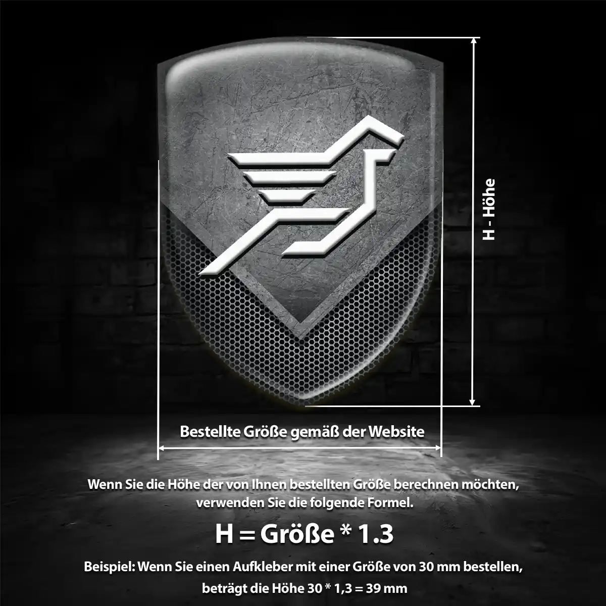 Hamann Wappen Aufkleber Stilvolles Design