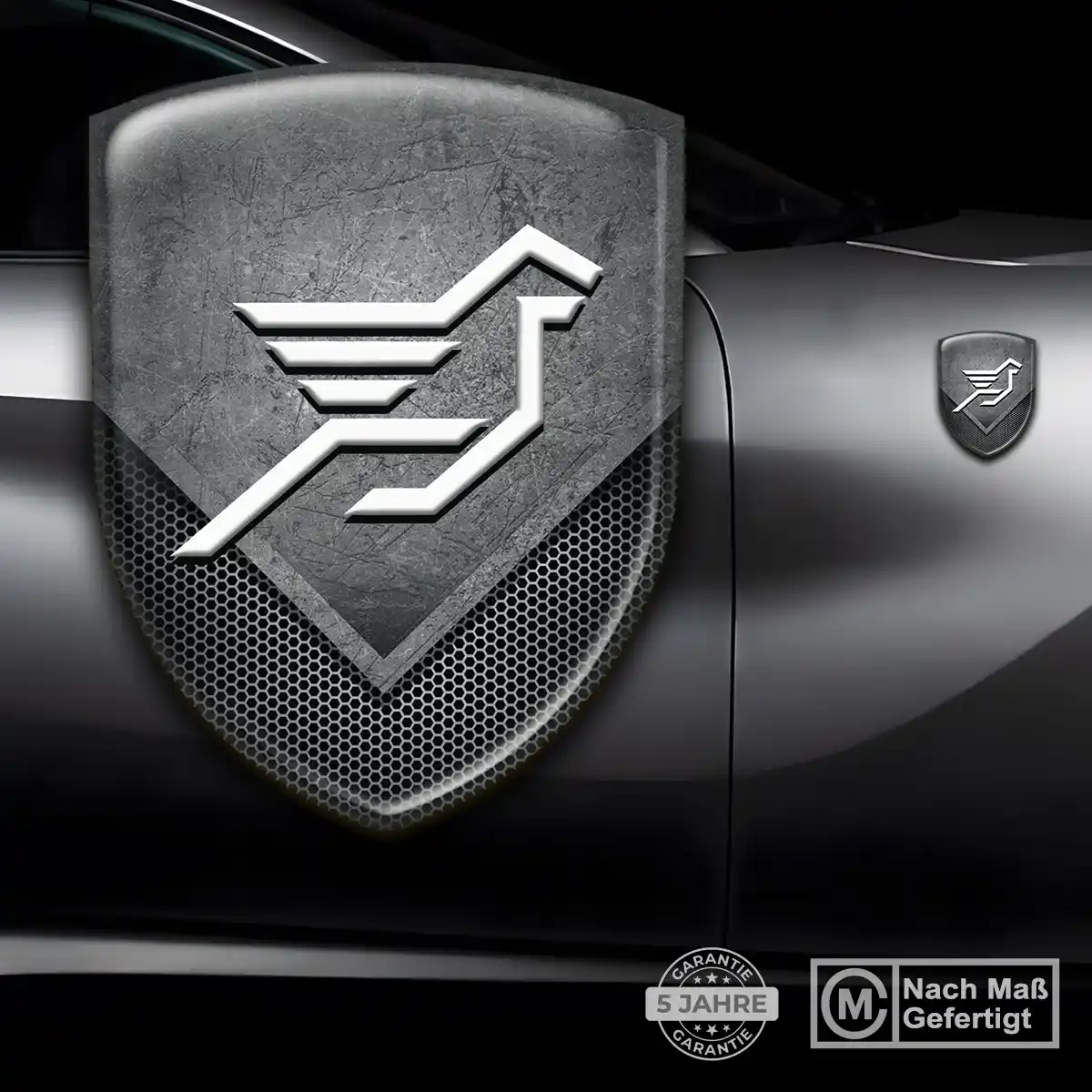 Hamann Wappen Aufkleber Stilvolles Design