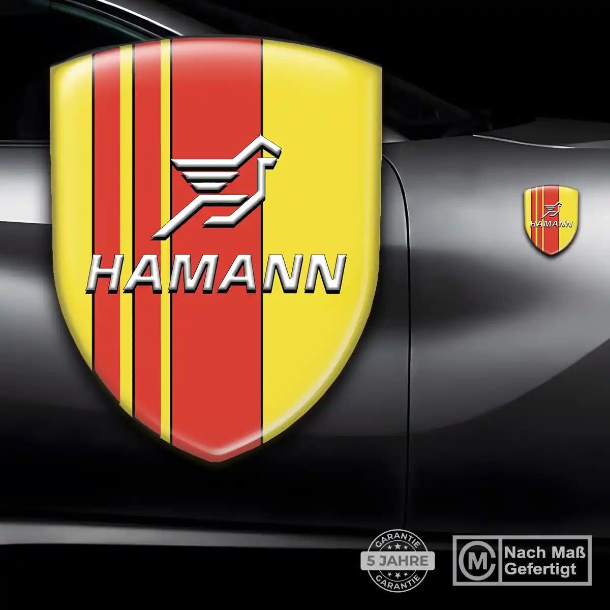 Hamann Wappen Emblem Anspruchsvolles Design