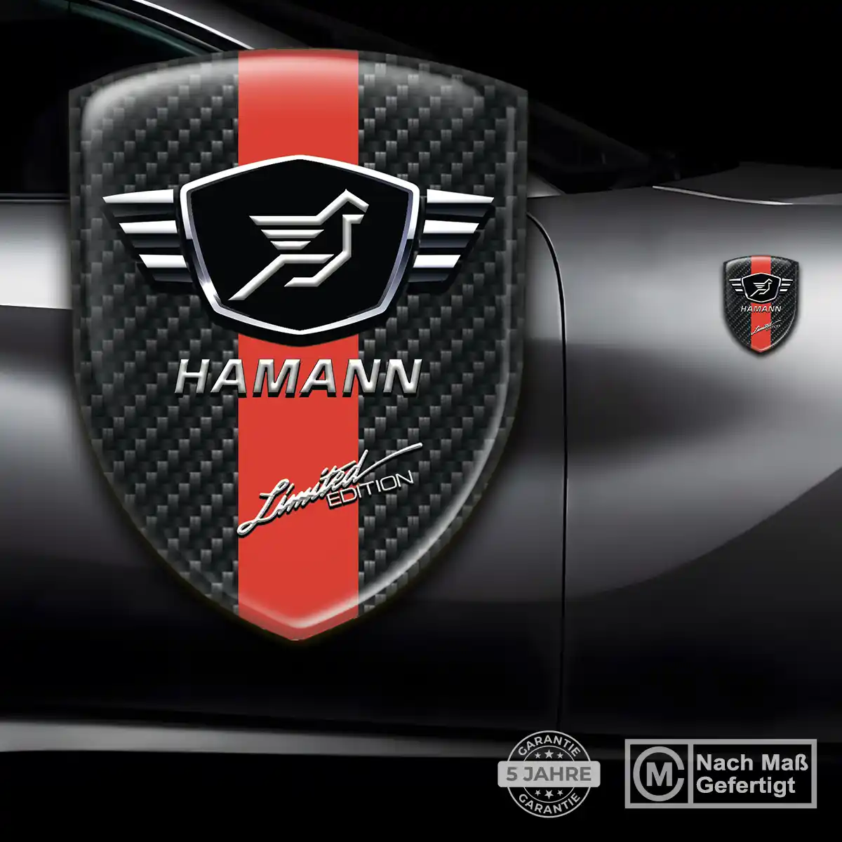 Hamann Wappen Emblem Aufkleber Anspruchsvolles Design