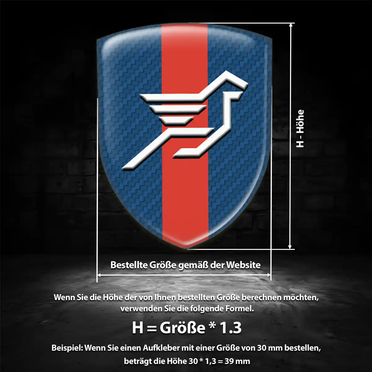 Hamann Wappen Emblem Aufkleber Auto Edles Design