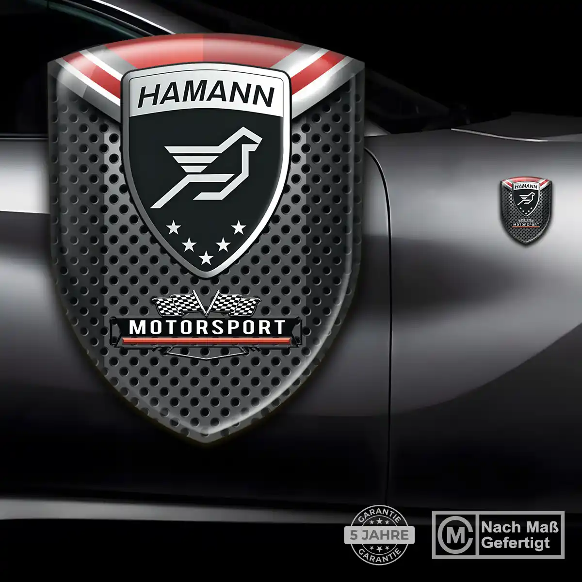 Hamann Wappen Emblem Aufkleber Auto Erstklassige Qualität