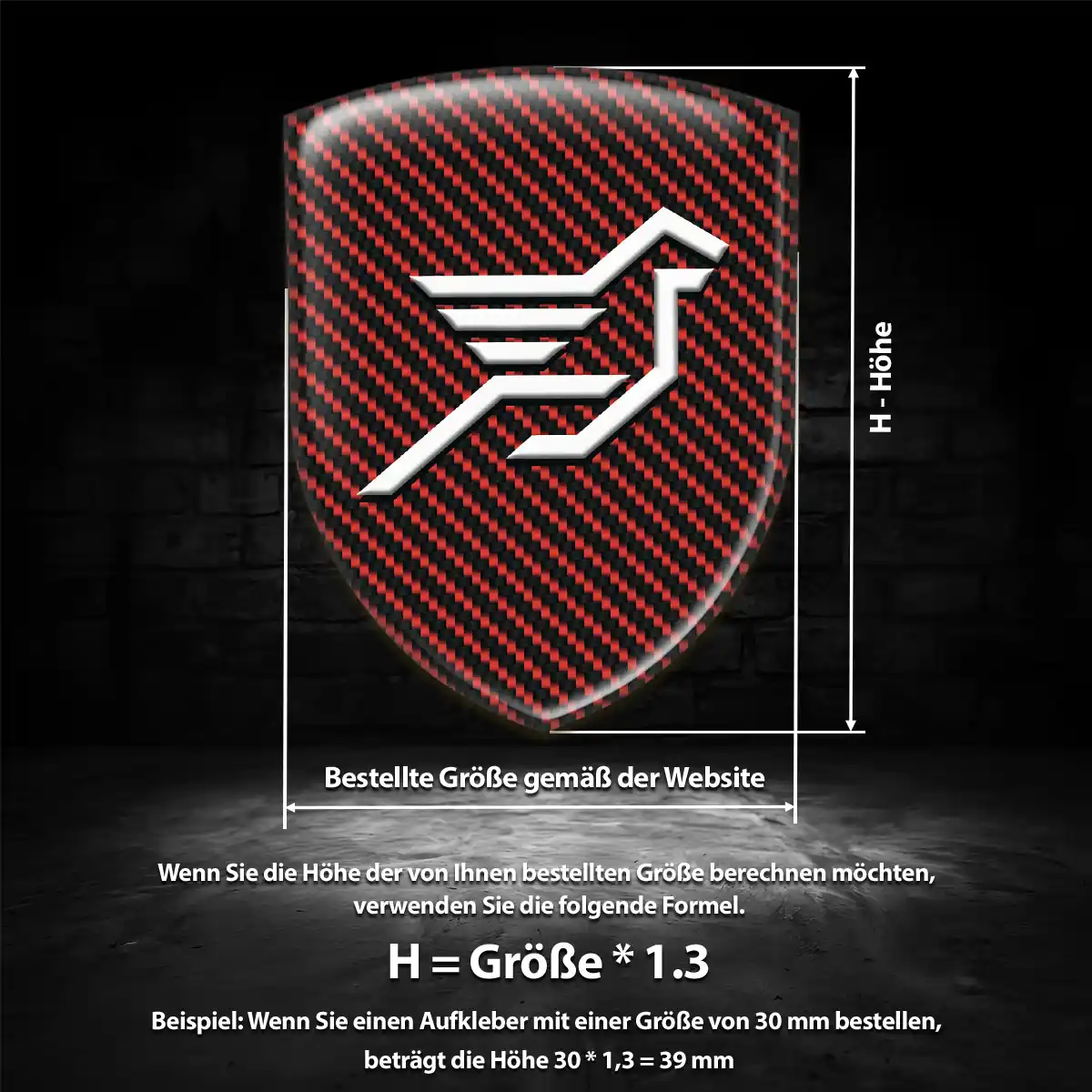 Hamann Wappen Emblem Aufkleber Auto Exterieurdesign