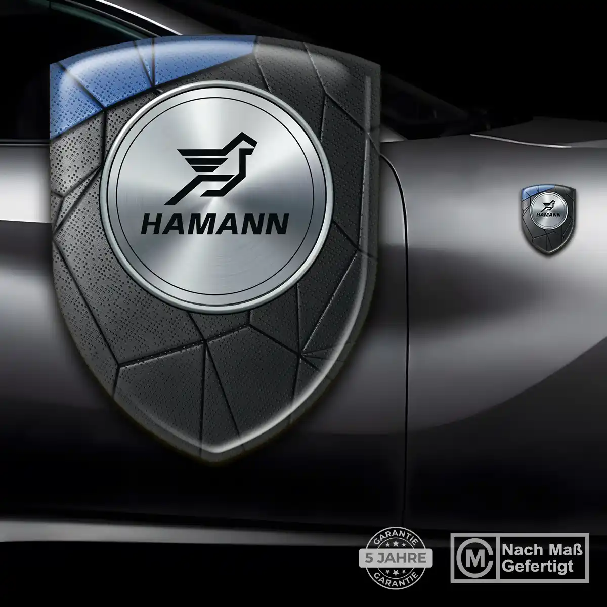 Hamann Wappen Emblem Aufkleber Auto Höchste Qualität