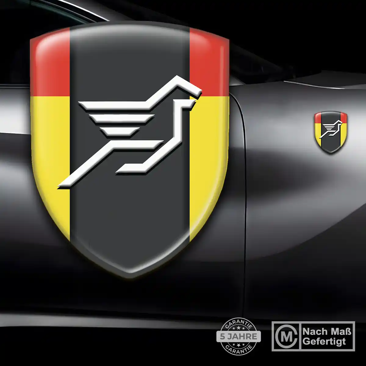 Hamann Wappen Emblem Aufkleber Auto Hohe Qualität