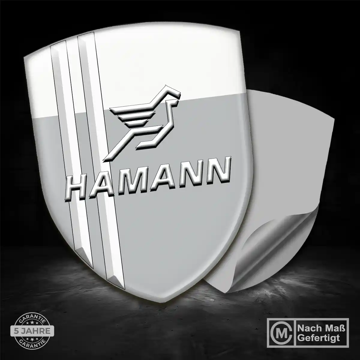 Hamann Wappen Emblem Aufkleber Auto Interieurdesign