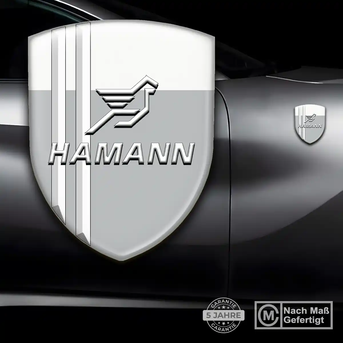 Hamann Wappen Emblem Aufkleber Auto Interieurdesign