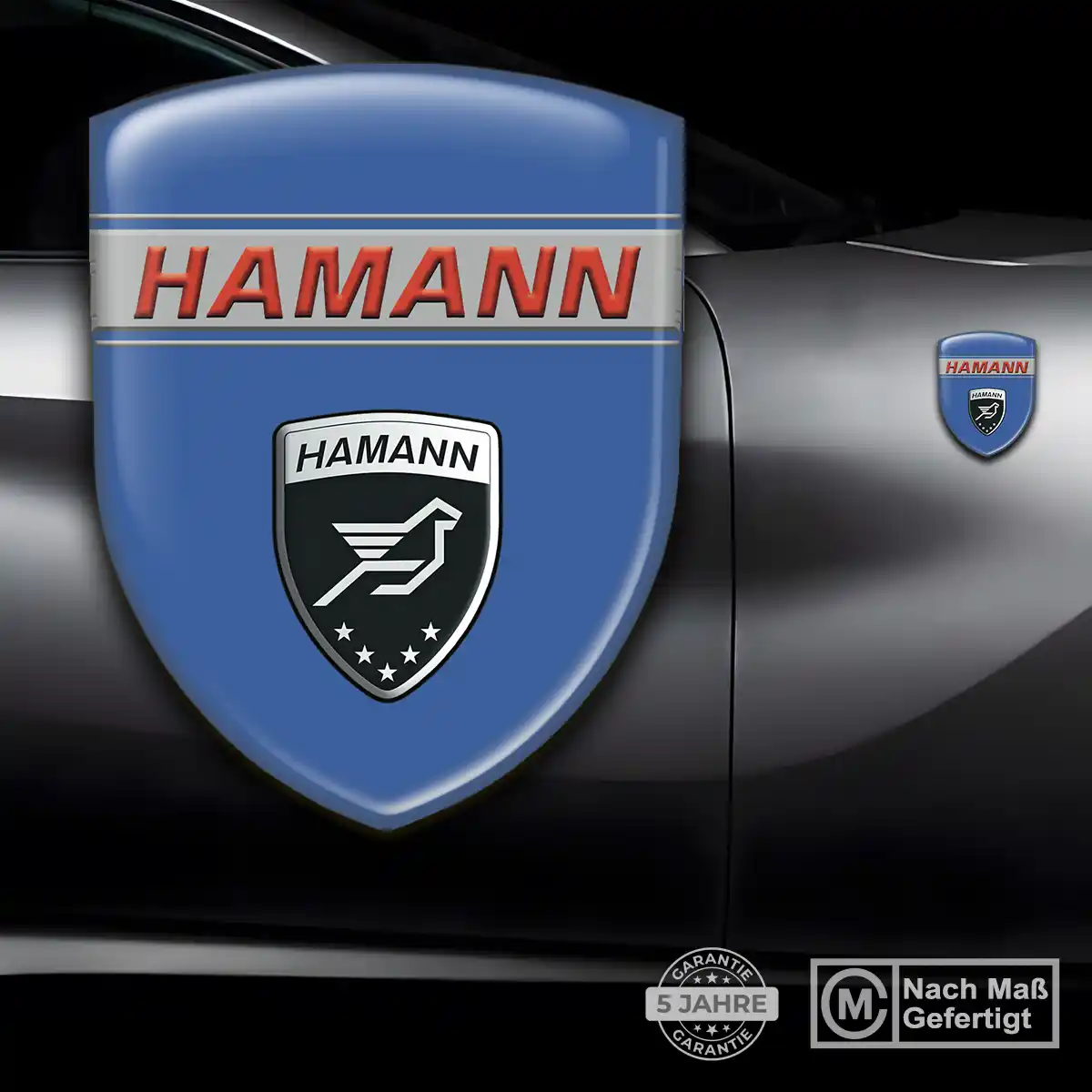 Hamann Wappen Emblem Aufkleber Auto Modernes Design
