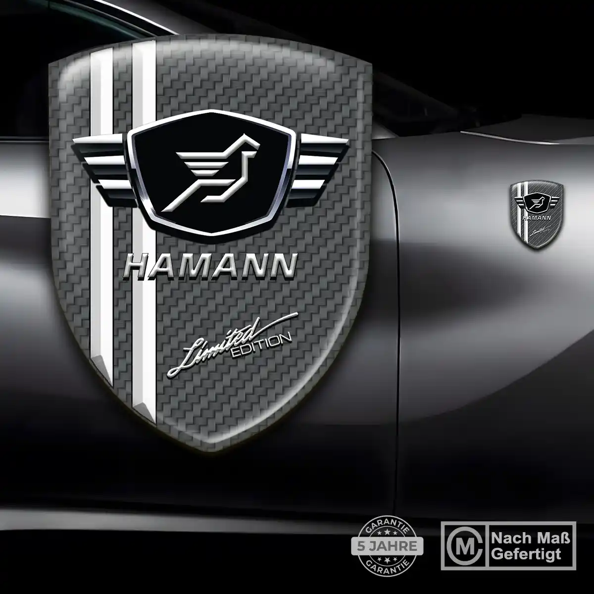 Hamann Wappen Emblem Aufkleber Auto Spitzenqualität