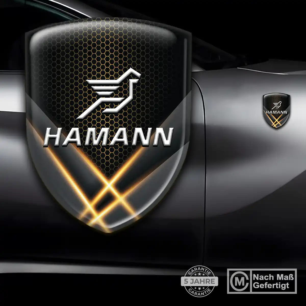 Hamann Wappen Emblem Aufkleber Auto Stilvolles Design