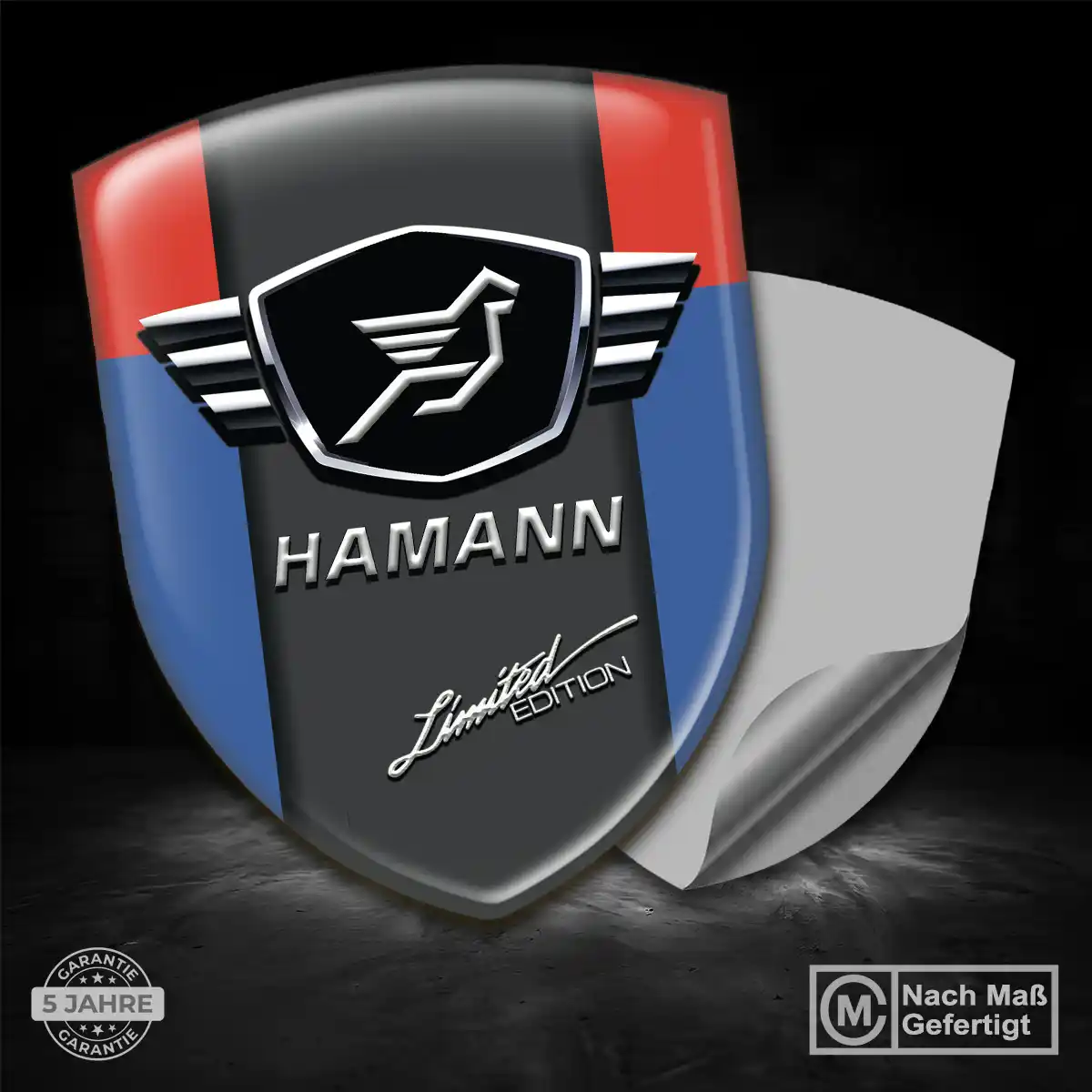 Hamann Wappen Emblem Aufkleber Überzeugende Qualität