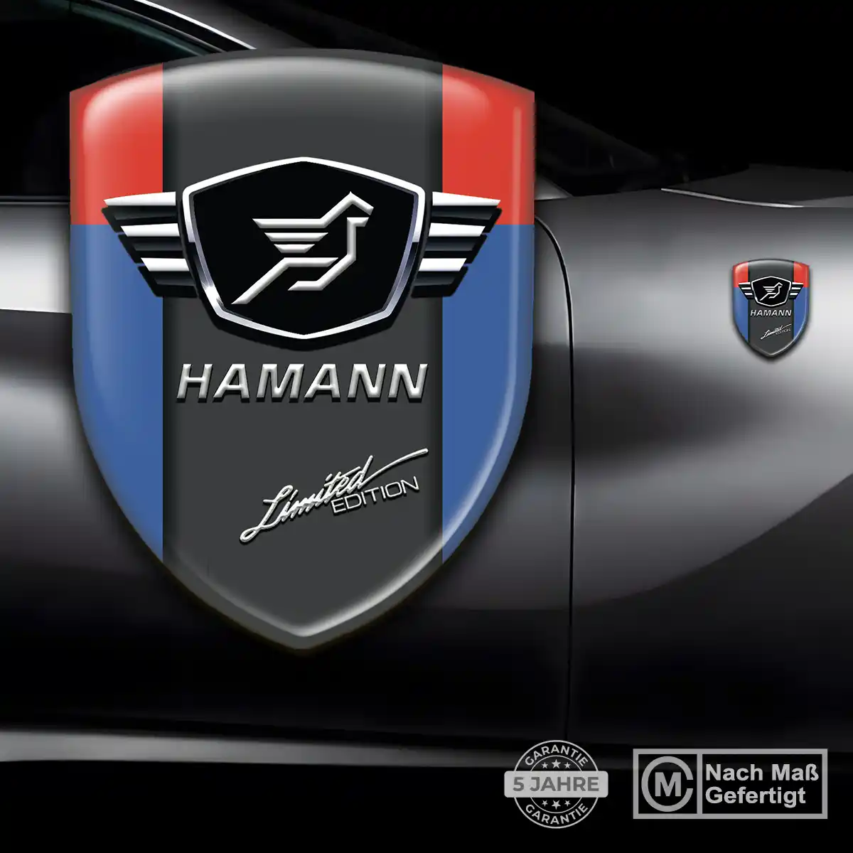 Hamann Wappen Emblem Aufkleber Überzeugende Qualität
