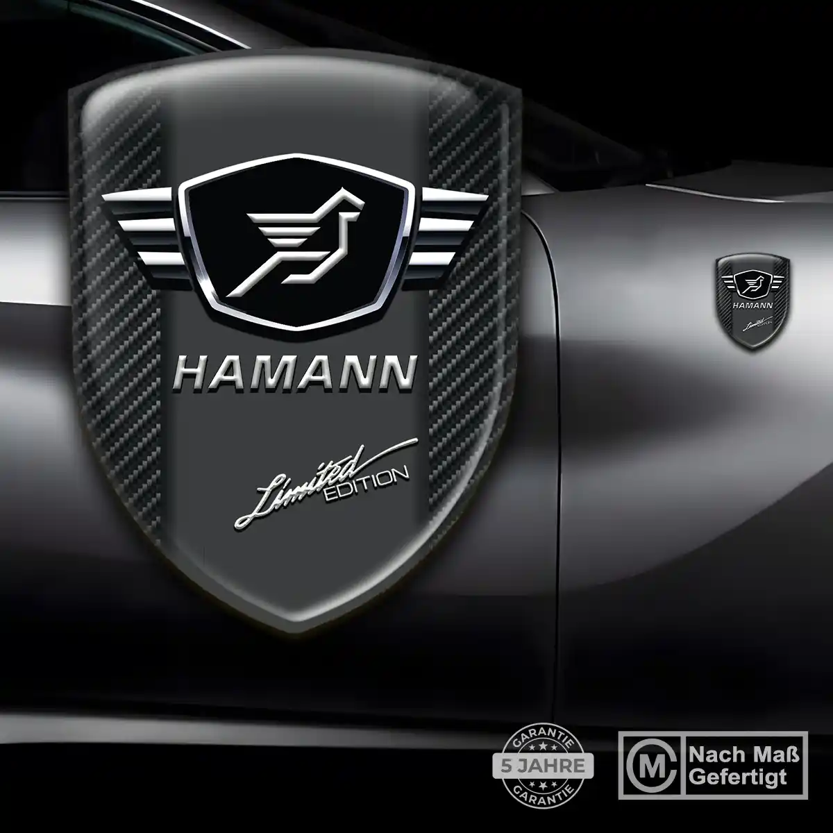 Hamann Wappen Emblem Aufkleber Edles Design