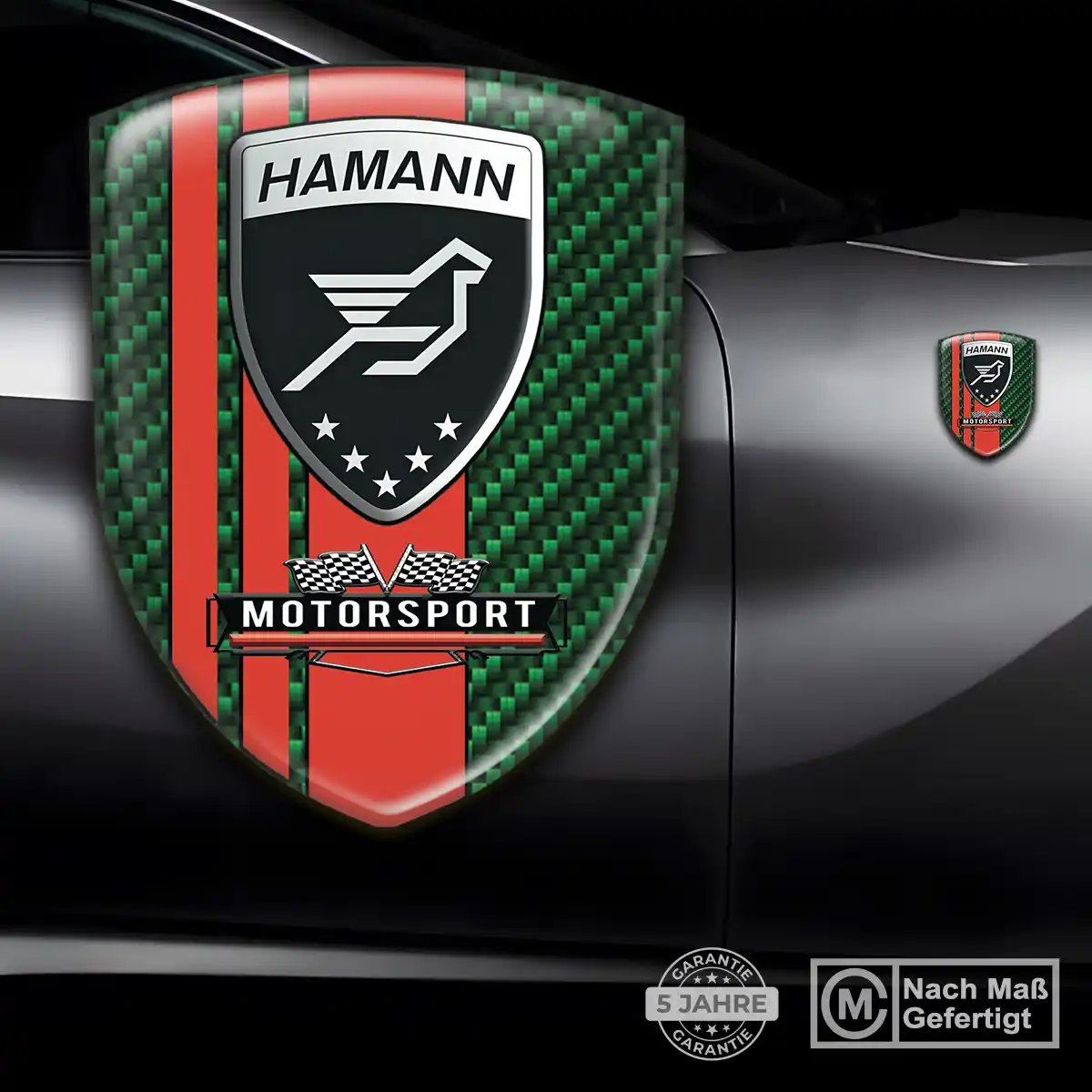 Hamann Wappen Emblem Aufkleber Elegantes Design
