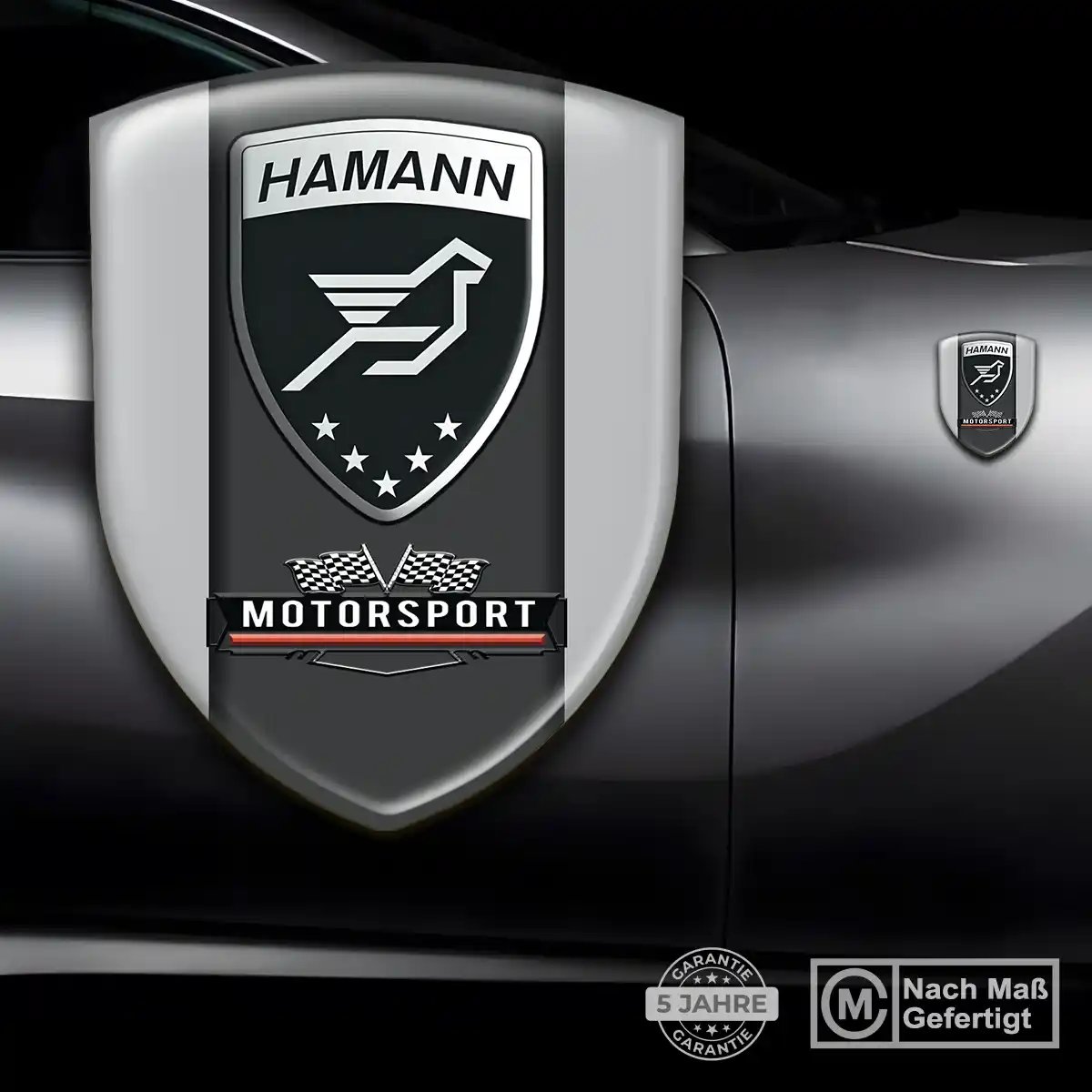 Hamann Wappen Emblem Aufkleber Erstklassige Qualität
