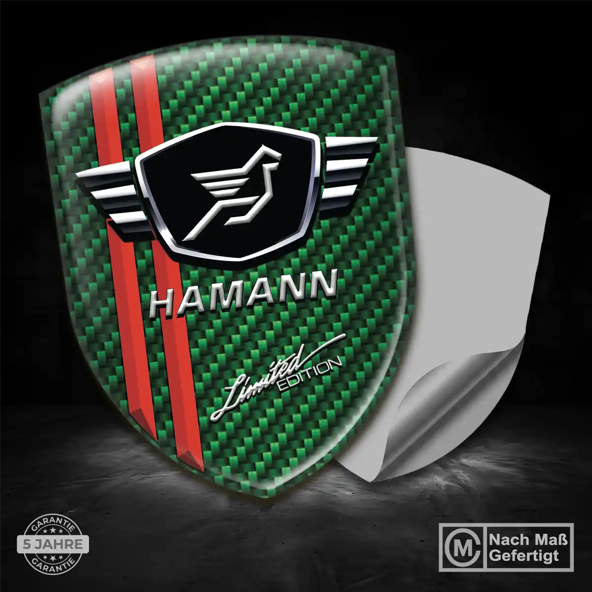 Hamann Wappen Emblem Aufkleber Höchste Qualität