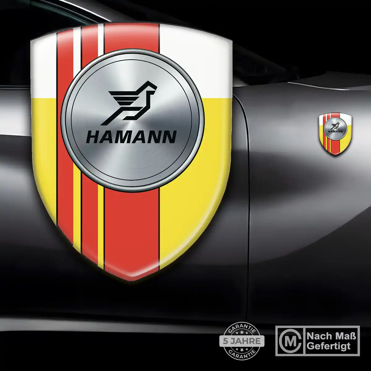 Hamann Wappen Emblem Aufkleber Hohe Qualität