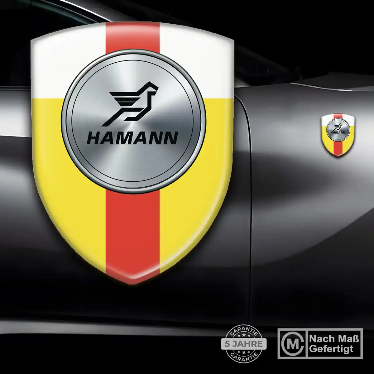 Hamann Wappen Emblem Aufkleber Markenedition