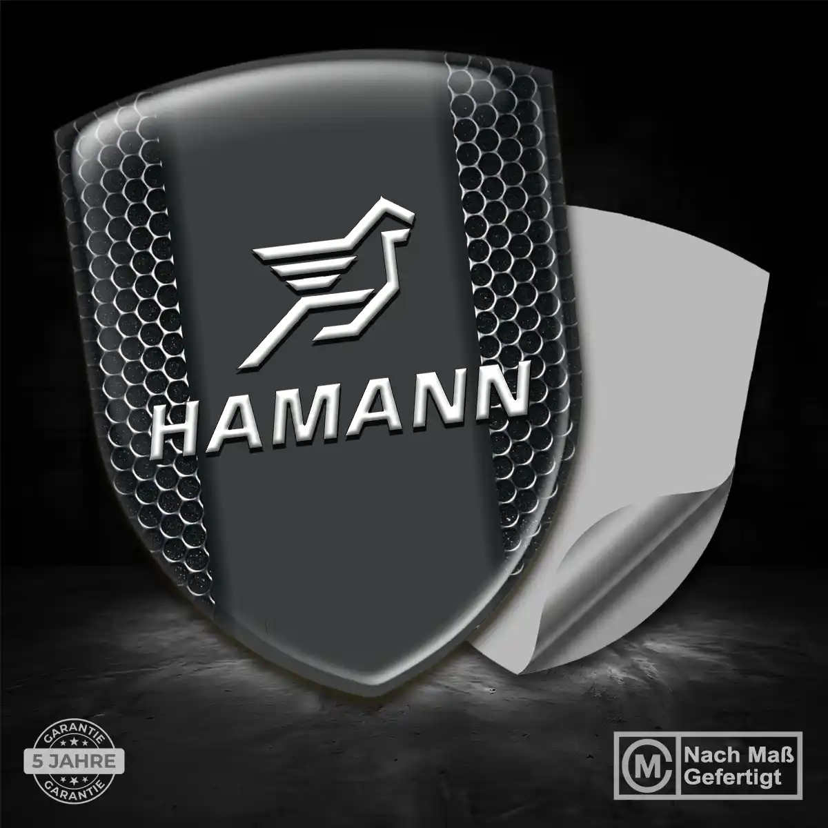 Hamann Wappen Emblem Aufkleber Spitzenqualität