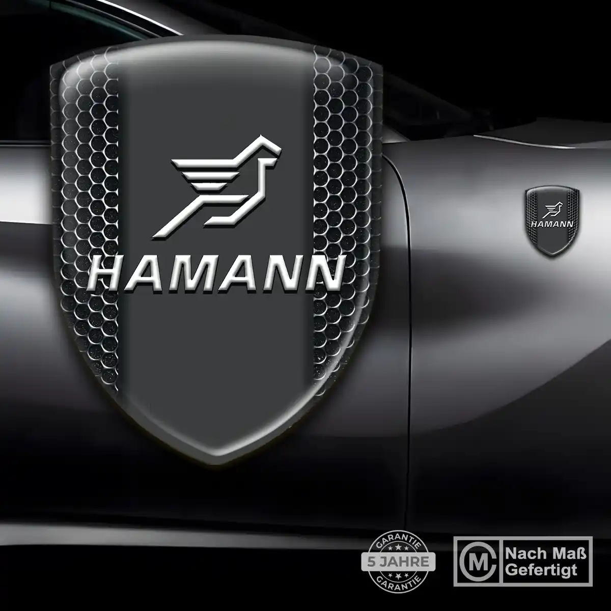 Hamann Wappen Emblem Aufkleber Spitzenqualität