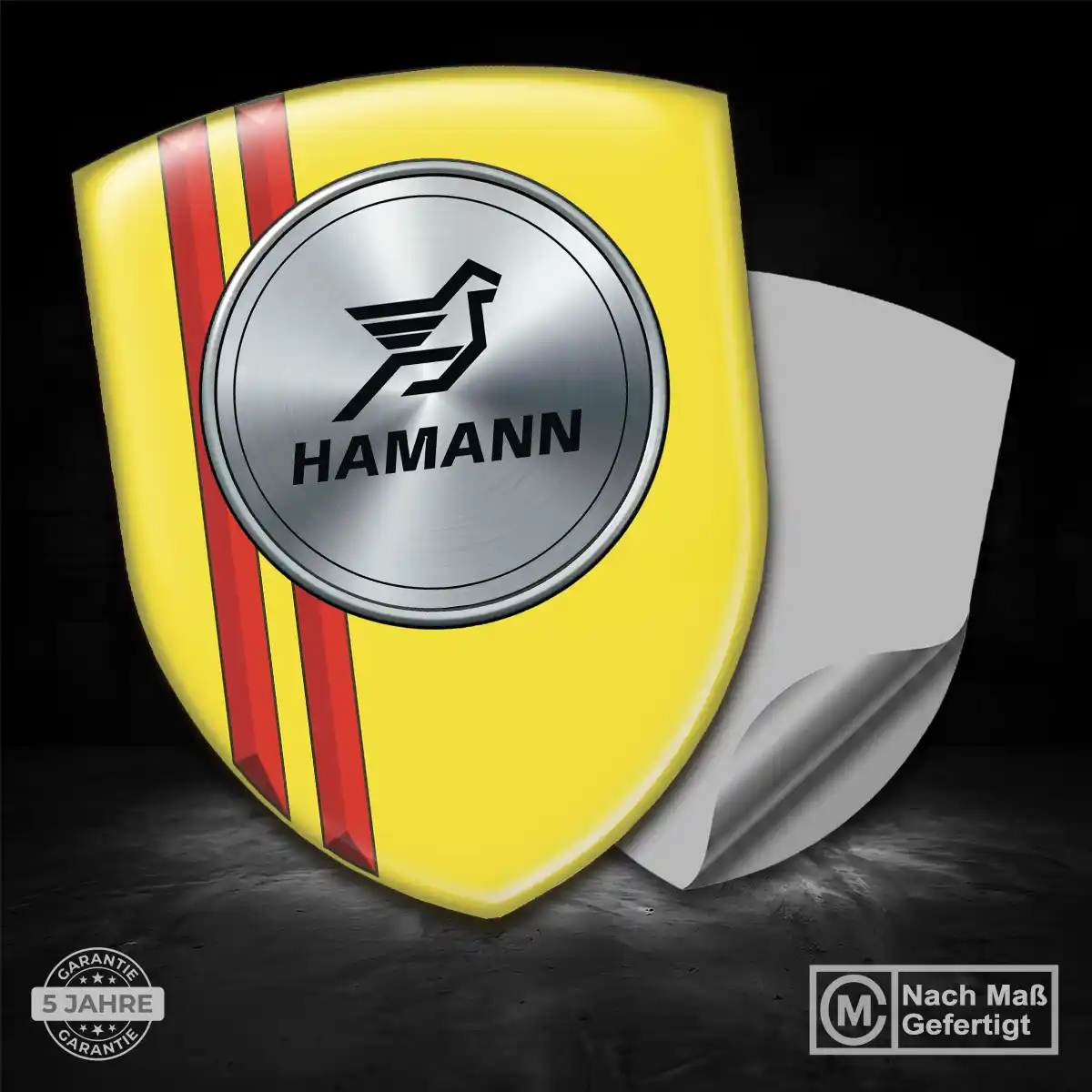 Hamann Wappen Emblem Ausdrucksstarkes Design