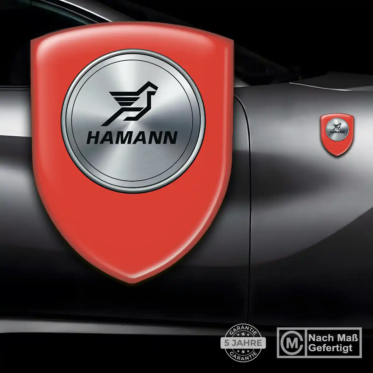 Hamann Wappen Emblem Auto Ausdrucksstarkes Design